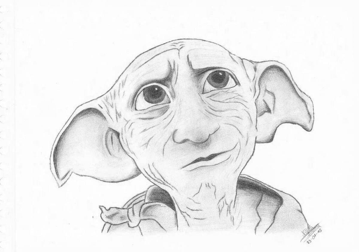 Color crazy dobby coloring book