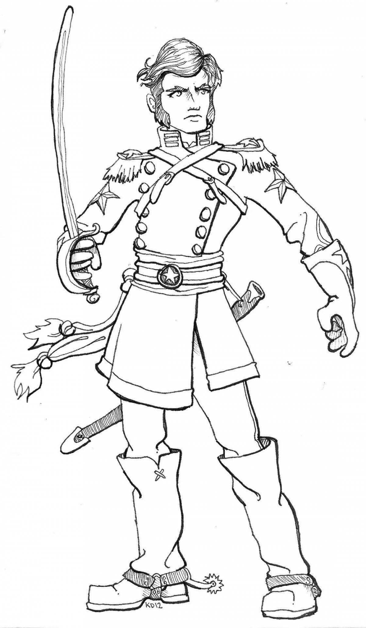 Coloring page sparkling peter 1