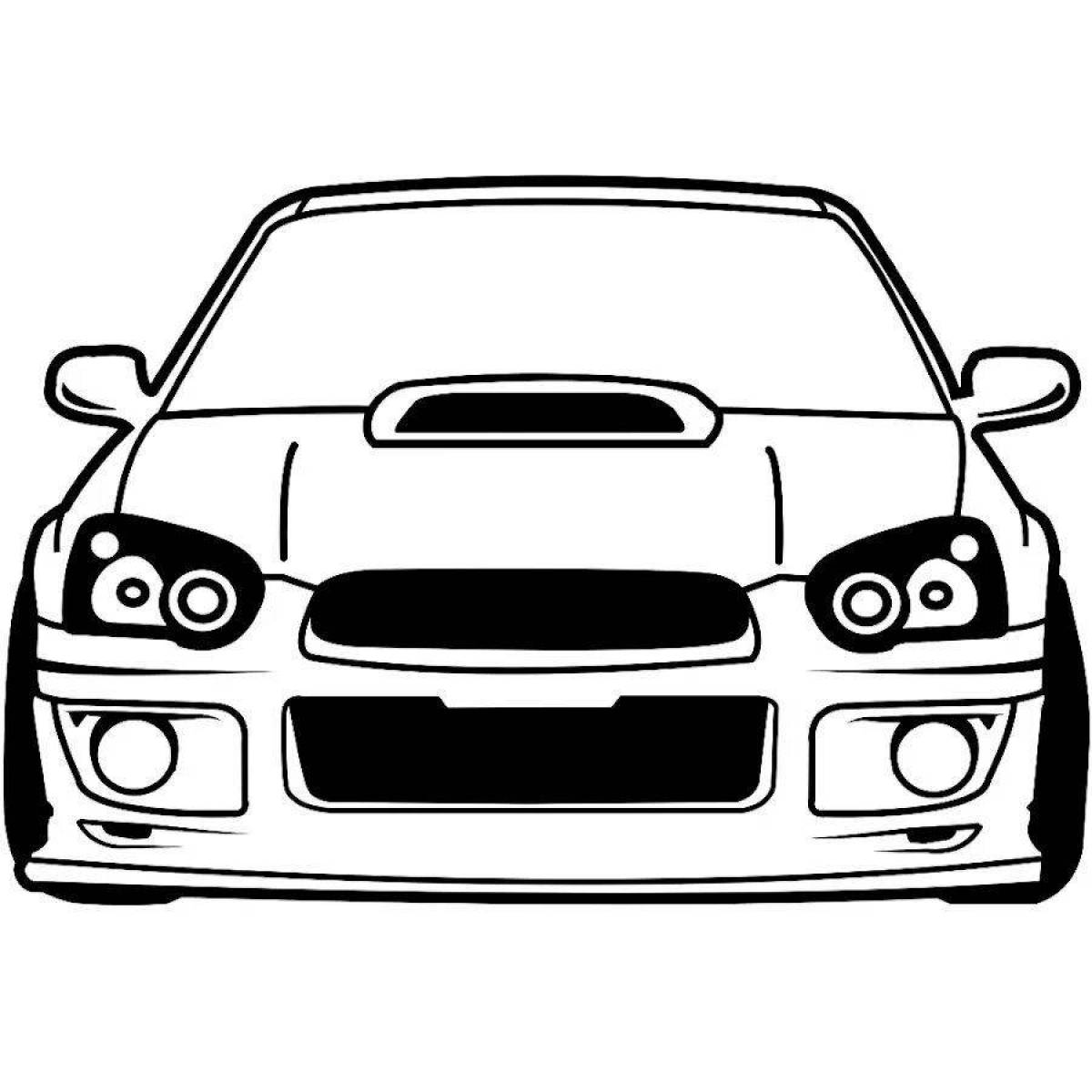 Subaru Legacy vector