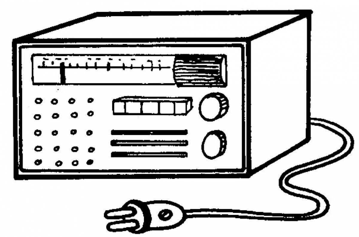 Радио рисунок для детей