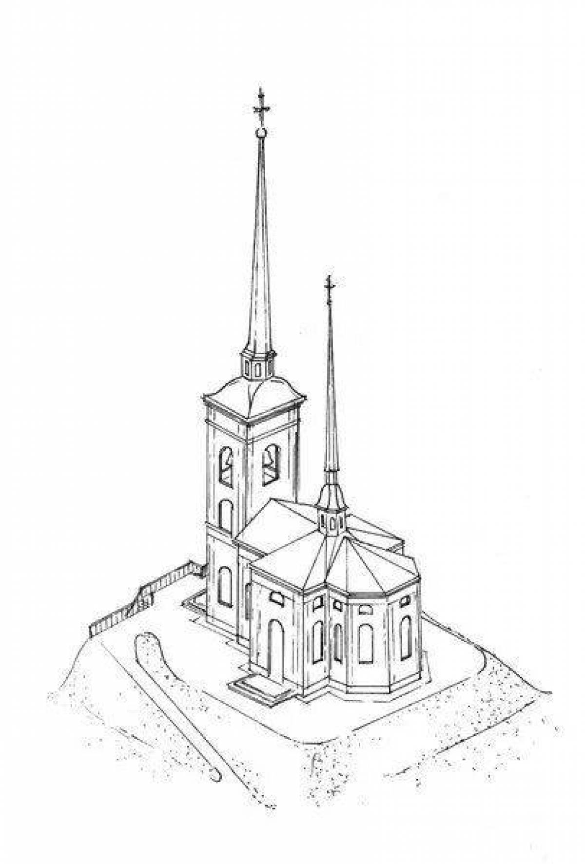 Зарисовки Петропавловской крепости