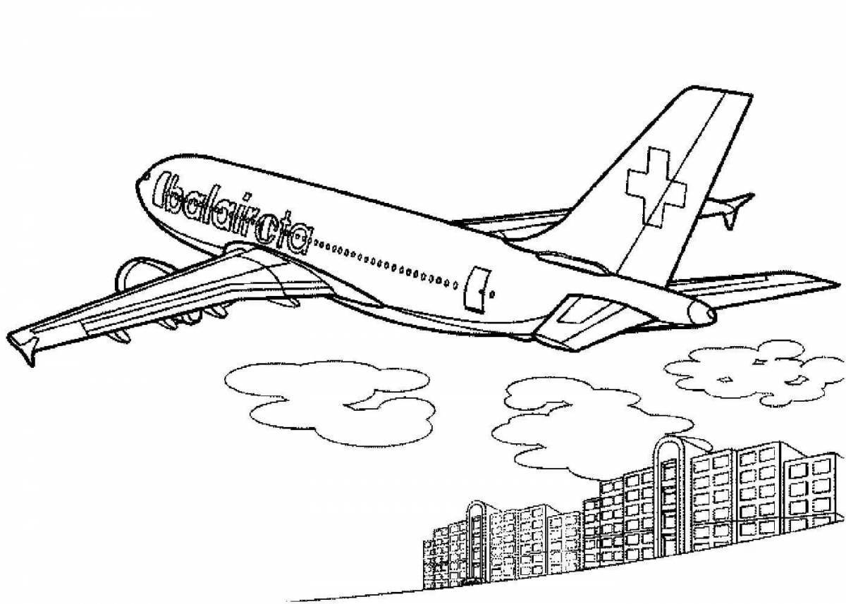 Пассажирский самолет #4