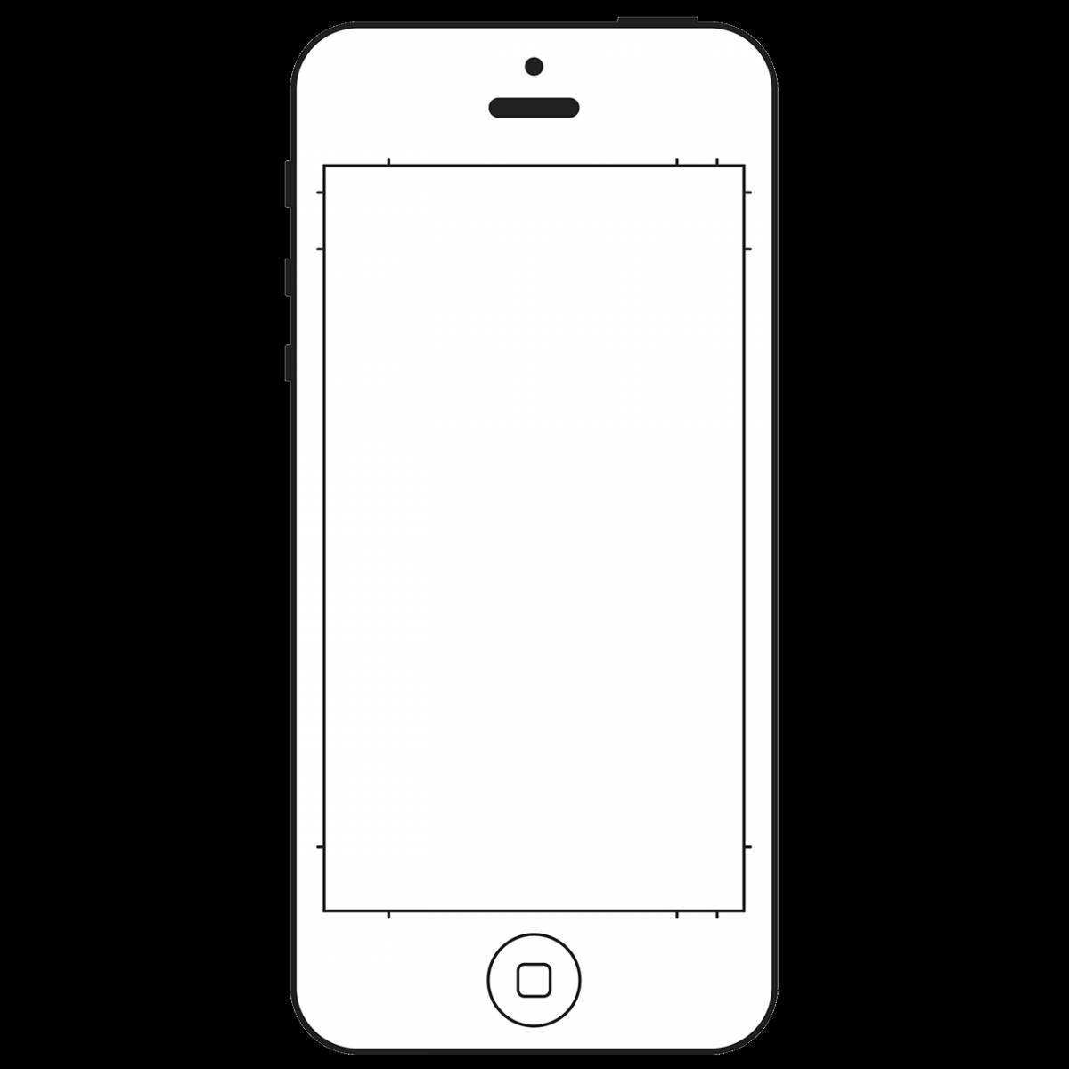 Colorful iphone coloring page for university students