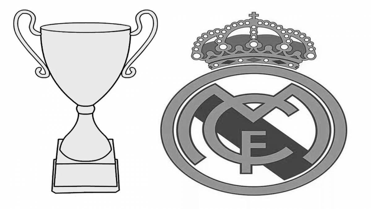 Majestic real madrid coloring book