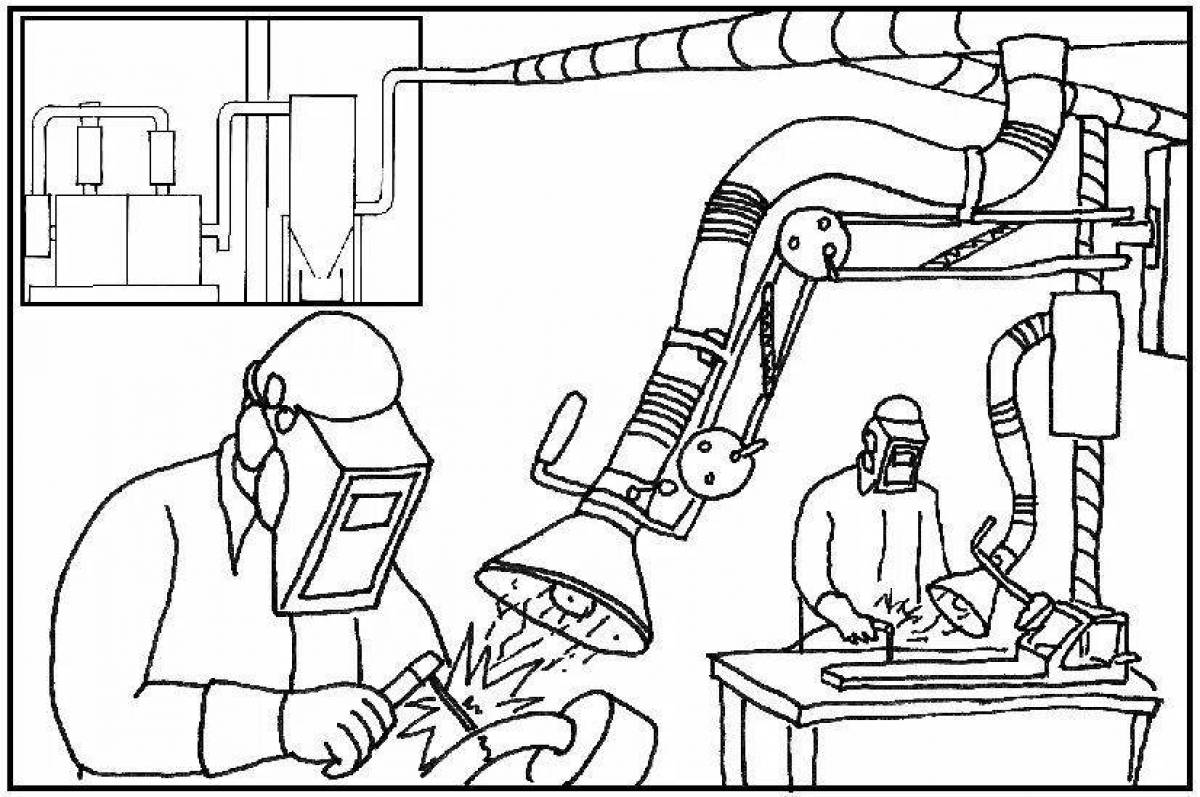 Рисунок сварщика 2 класс