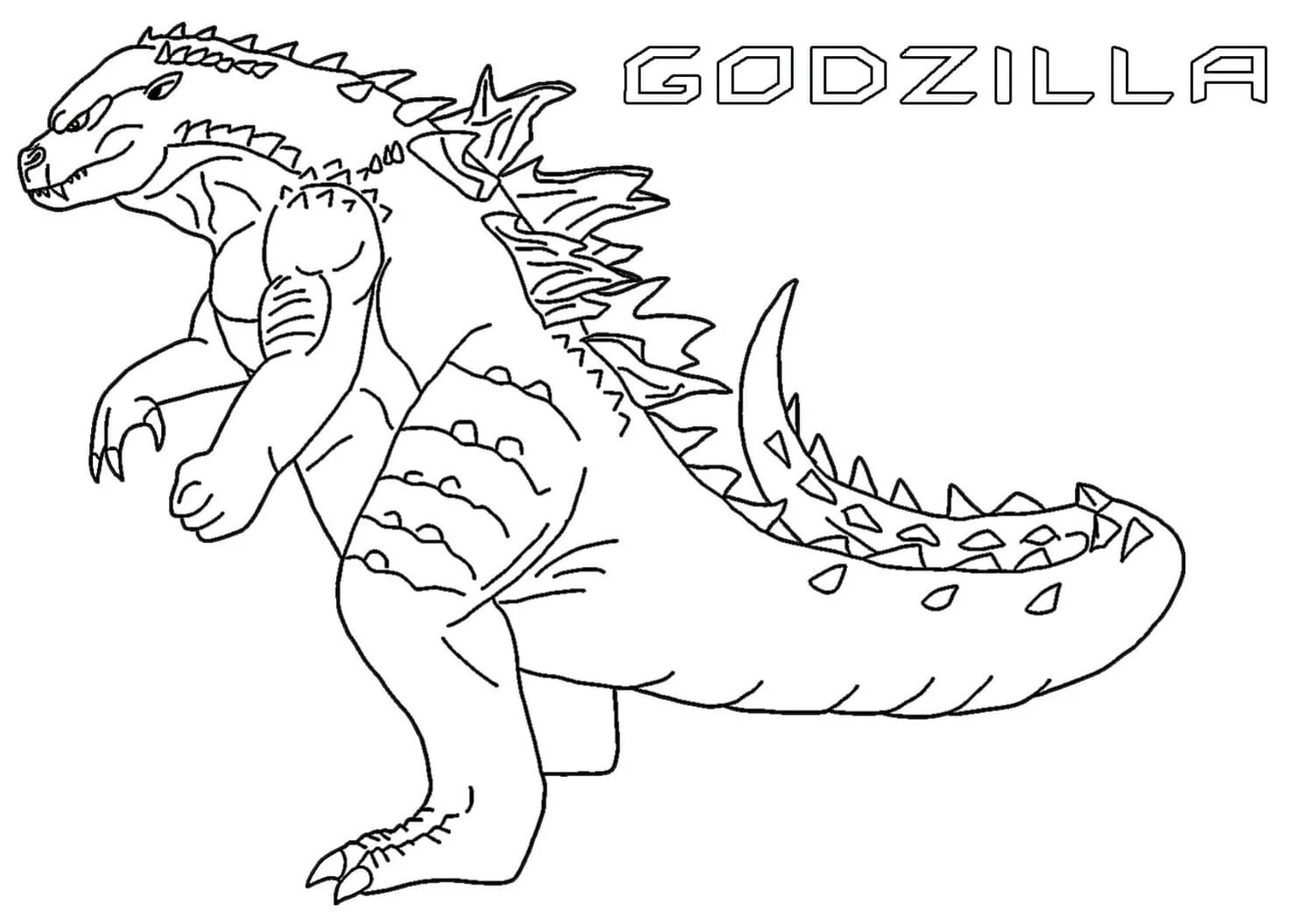 Godzilla for kids #7