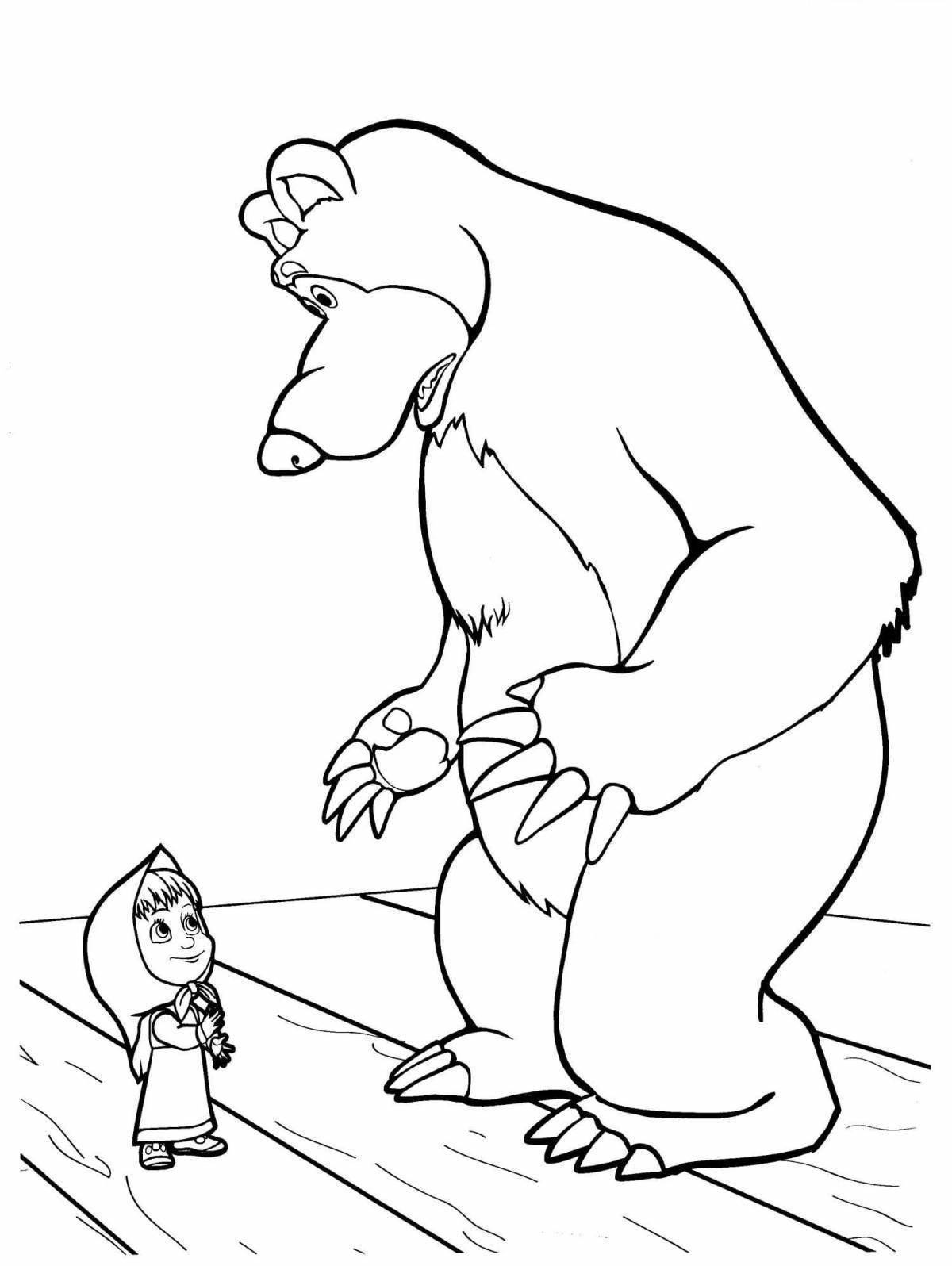 Маша и медведь для детей #6