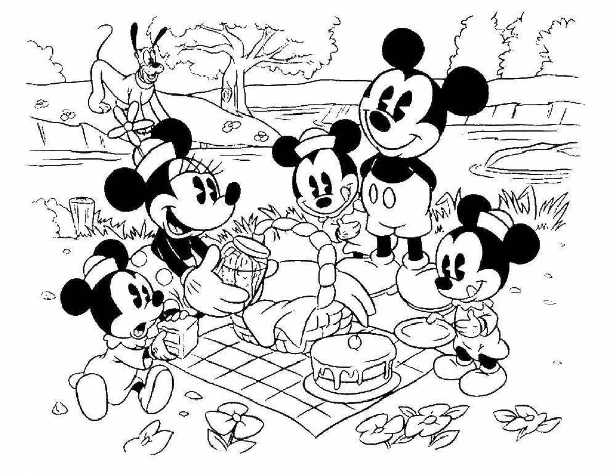 Mickey's fun coloring book