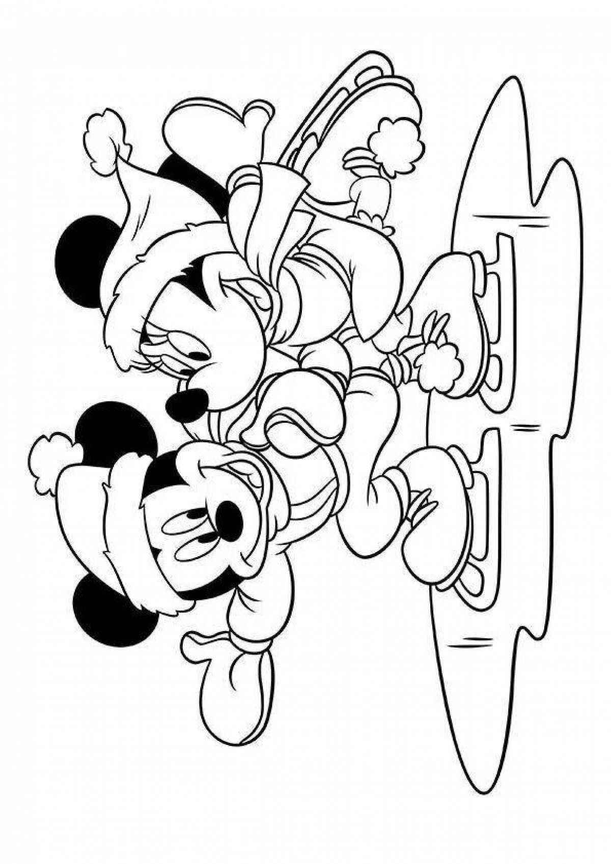 Mickey animated coloring book