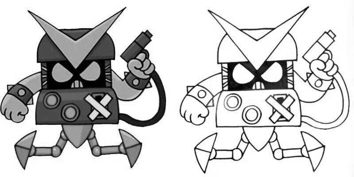 Photo Inspirational 8-bit coloring book