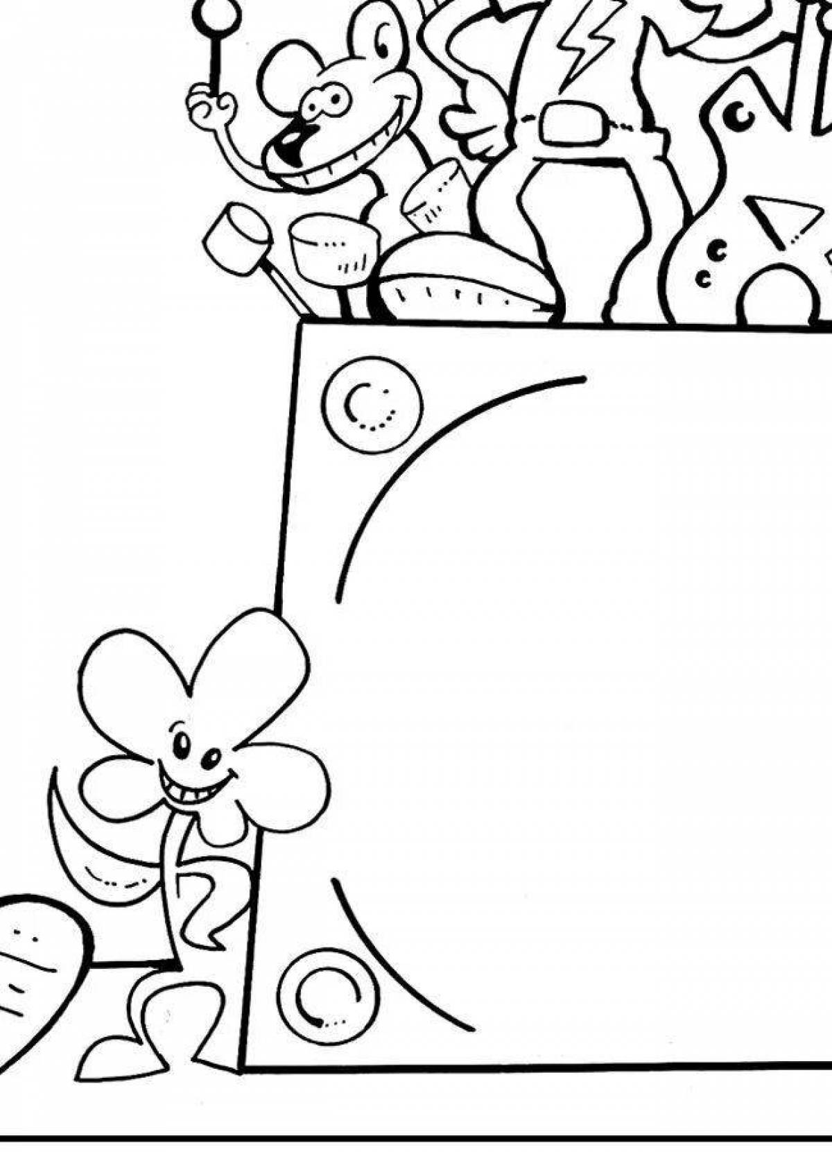 Coloring page glorious tatiana's day