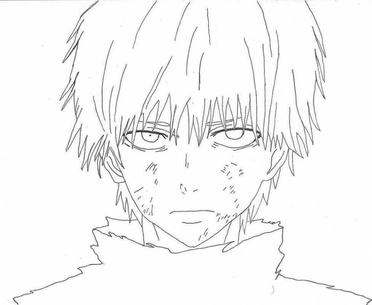 Cute tokyo ghoul coloring book