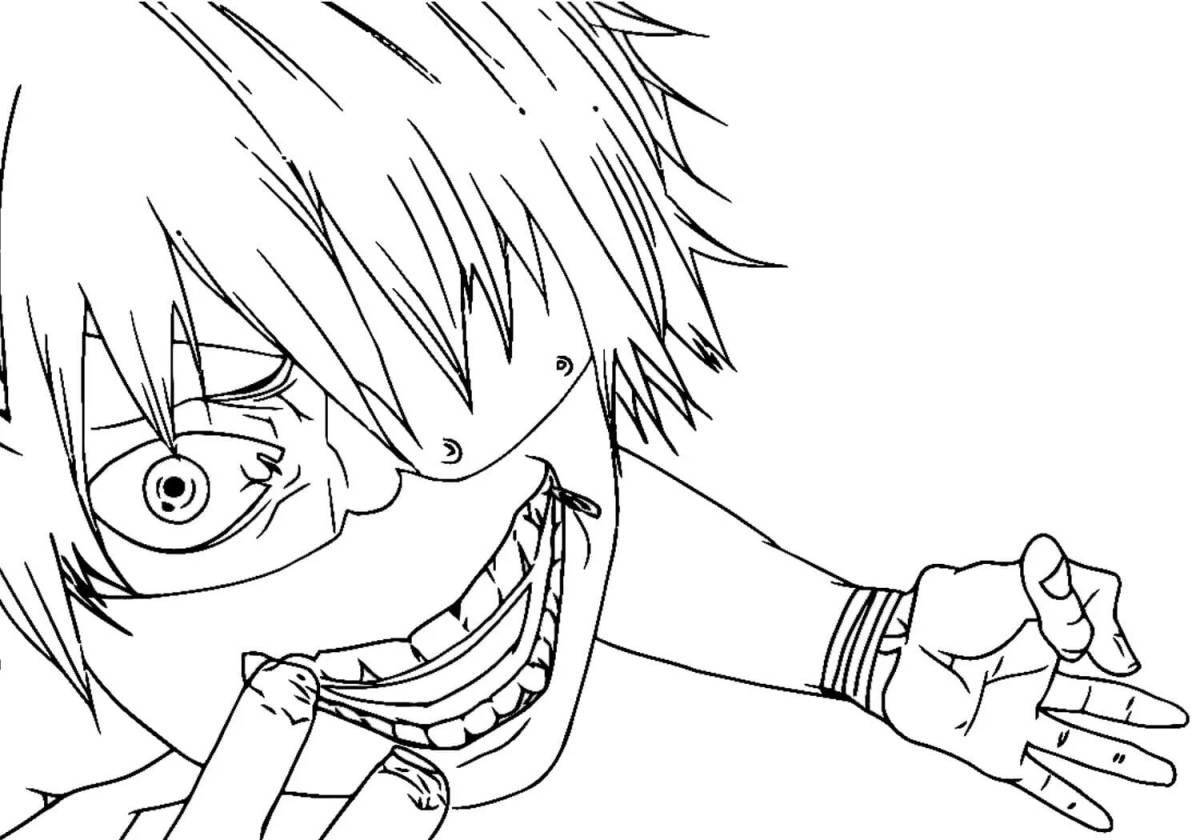 Coloring live tokyo ghoul