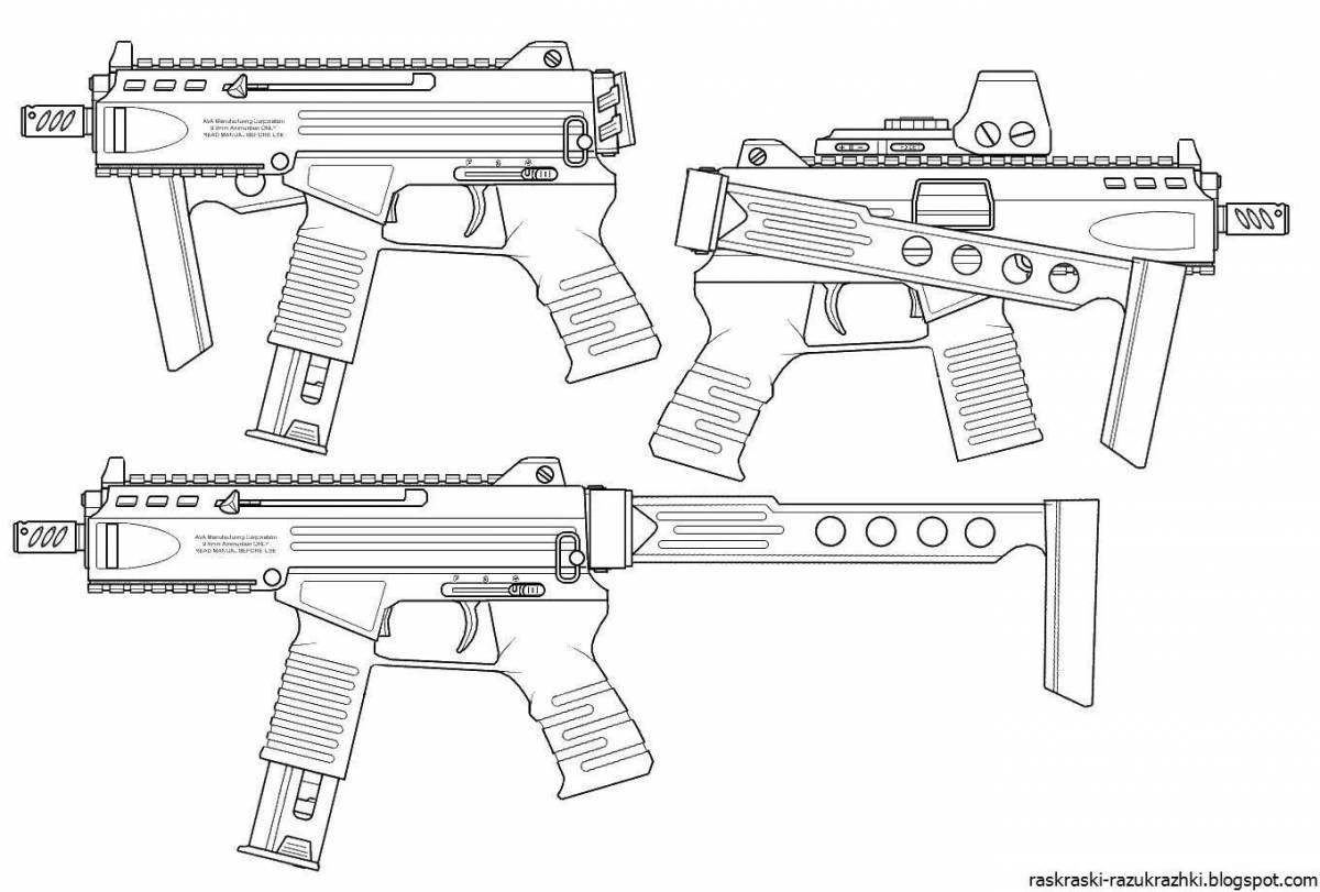 Pistols and machine guns for children #9