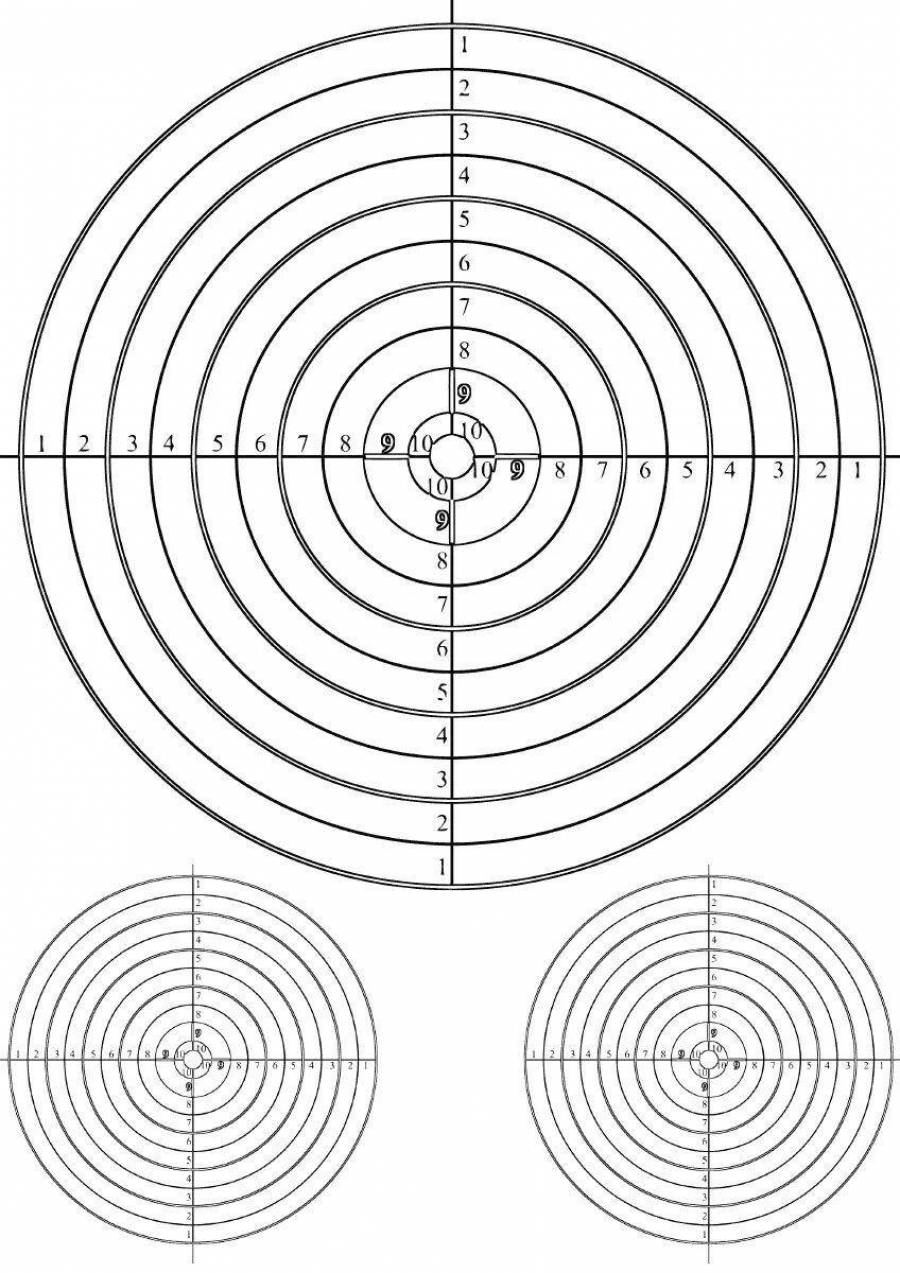 Как рисовать мишень