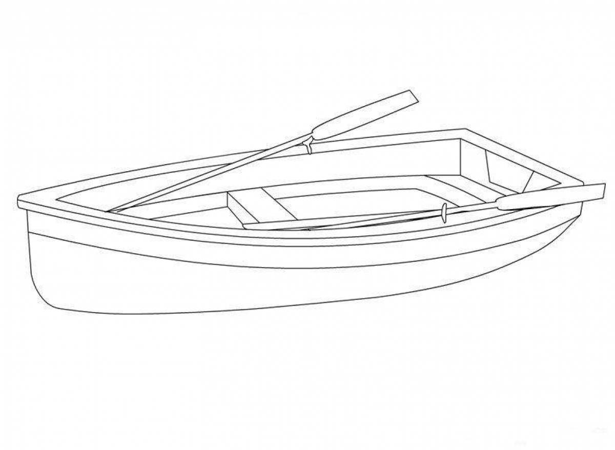 Лодка для рисования