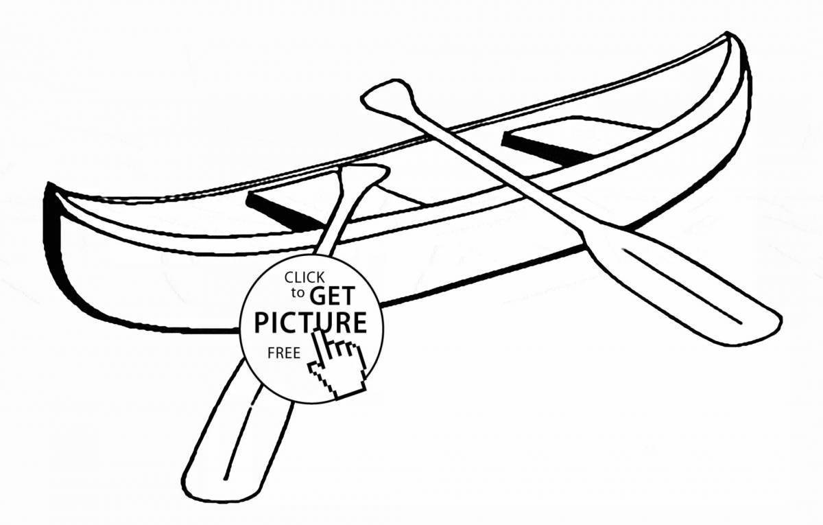 Раскраска лодок фото