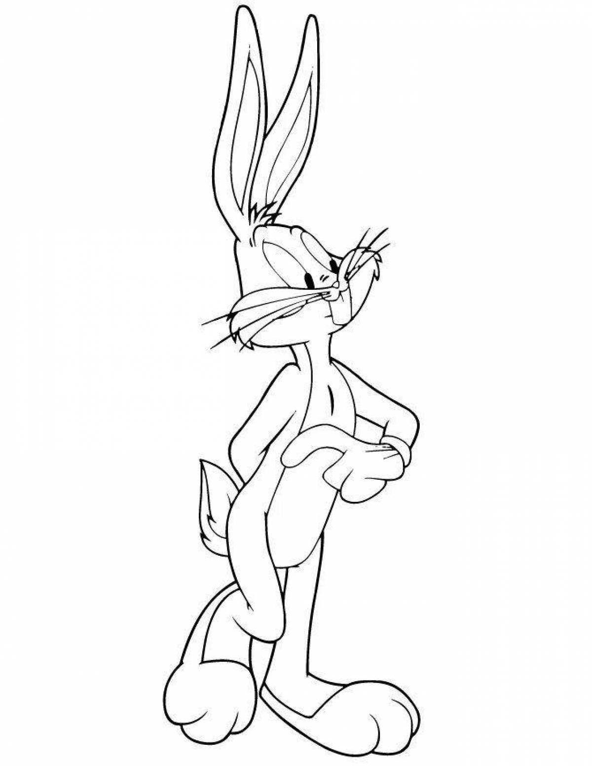 Bugs Bunny fun coloring book