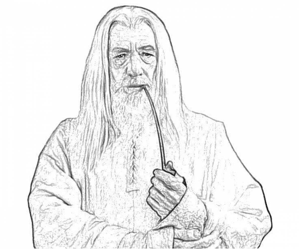 Great lord of the rings coloring book