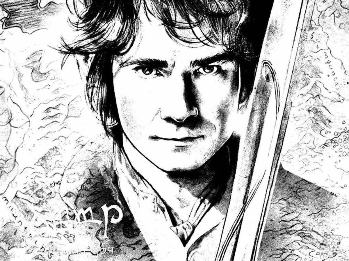 Royal lord of the rings coloring page