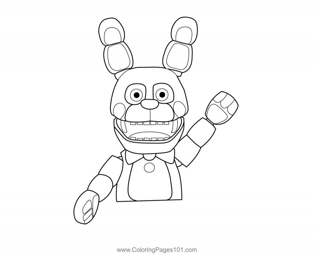Welcome fnaf 5 coloring pages