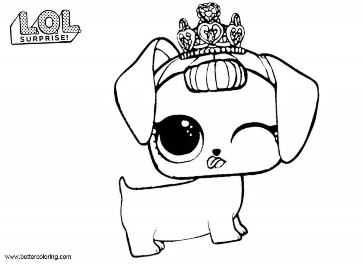 Great lolo pets coloring pages