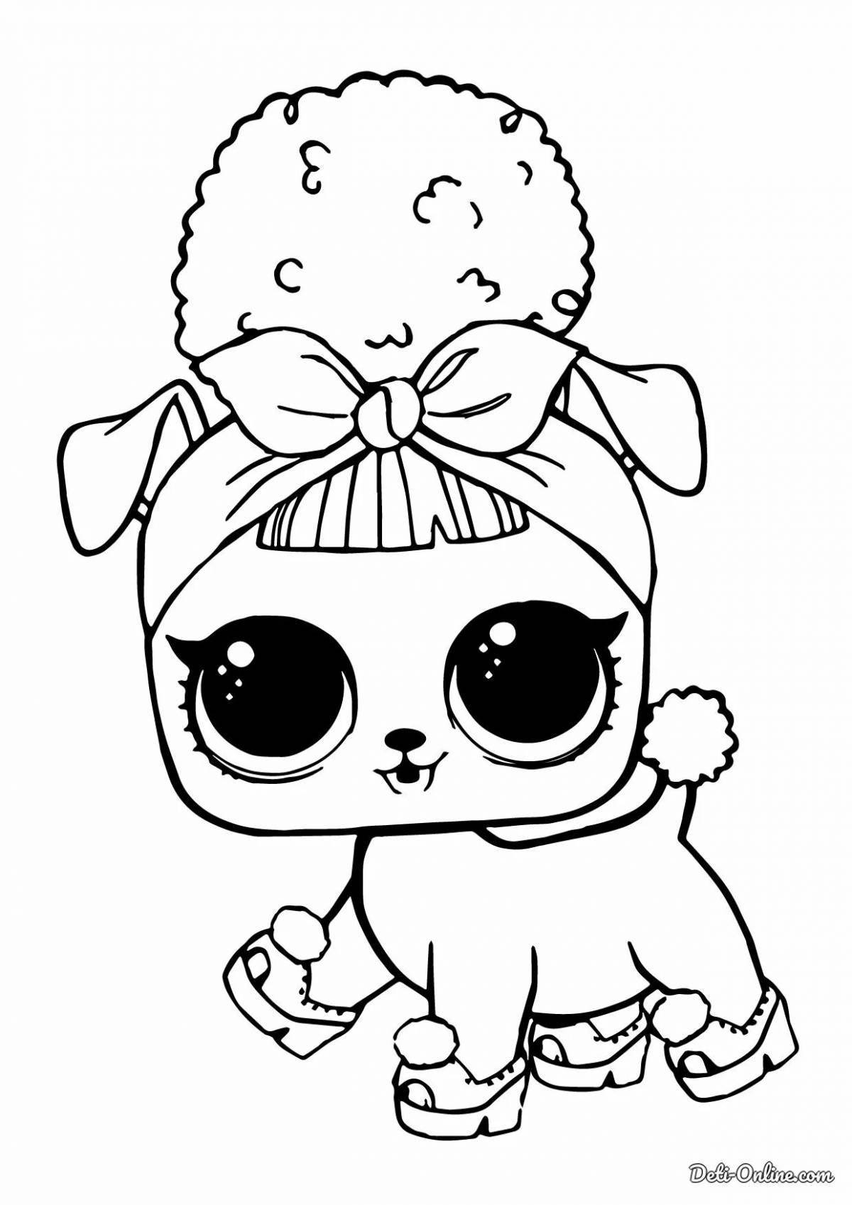 Awesome lolo pets coloring pages