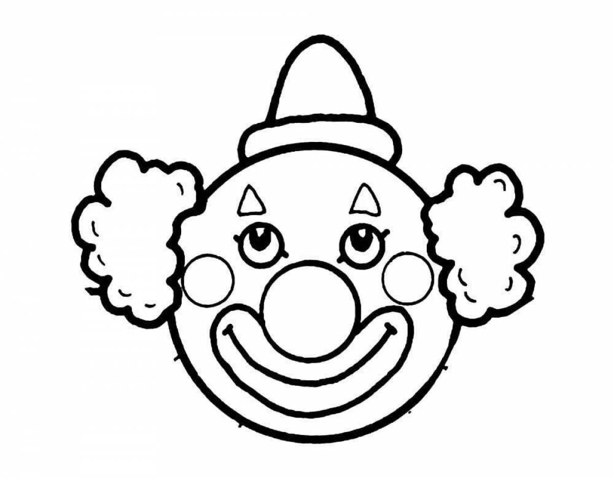 Clown face #4