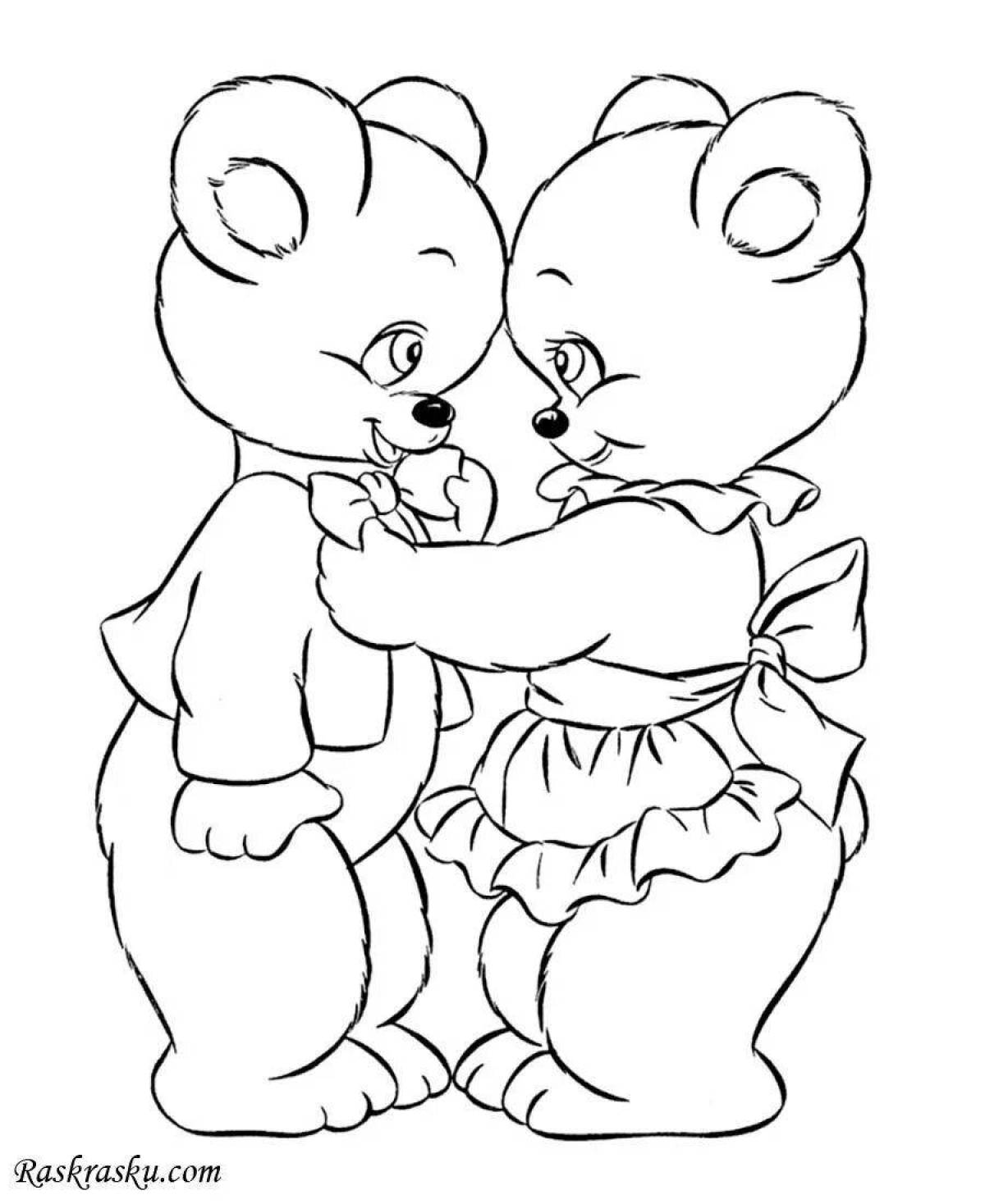 Two greedy bear cubs #4