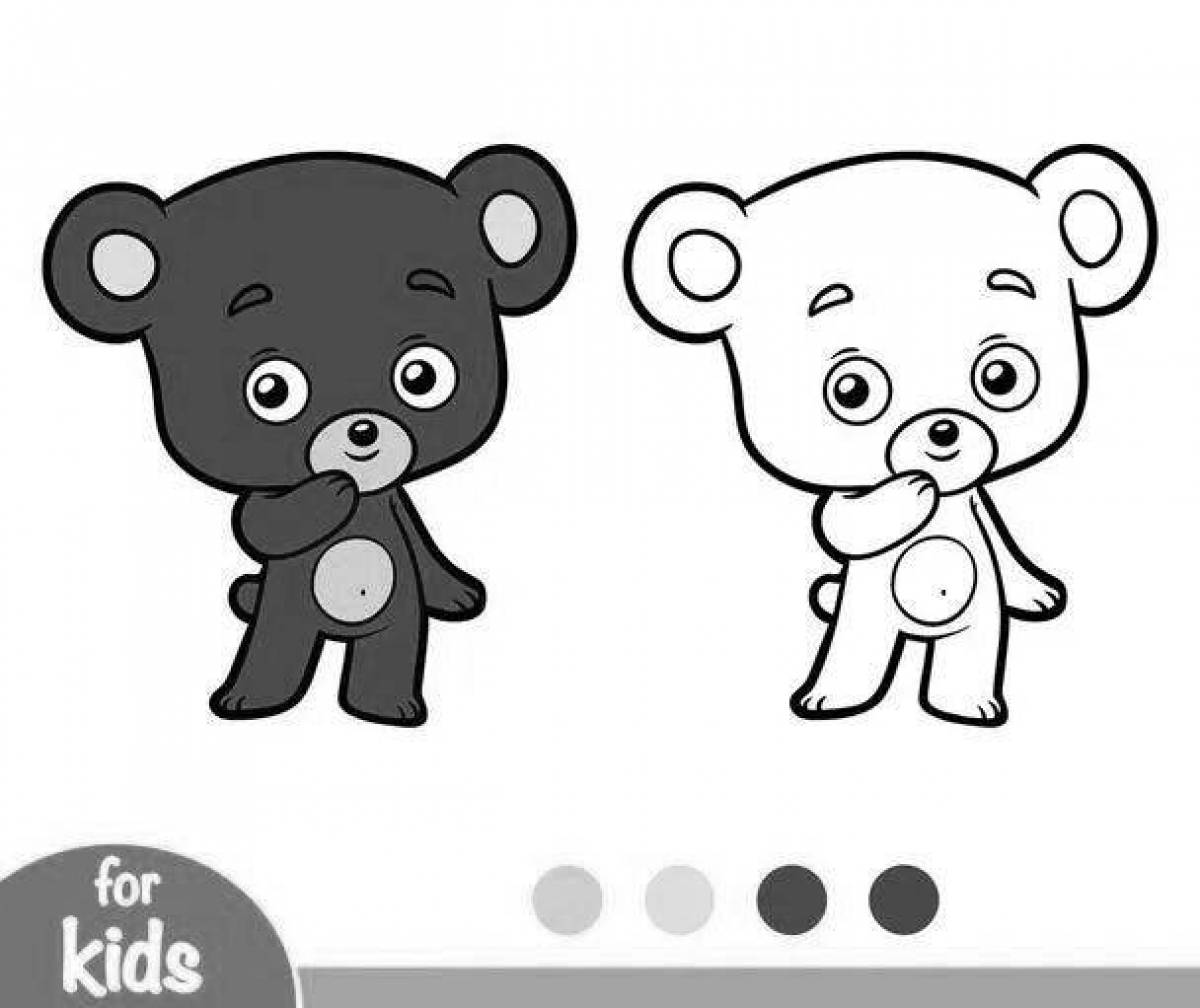 Two greedy bear cubs #14