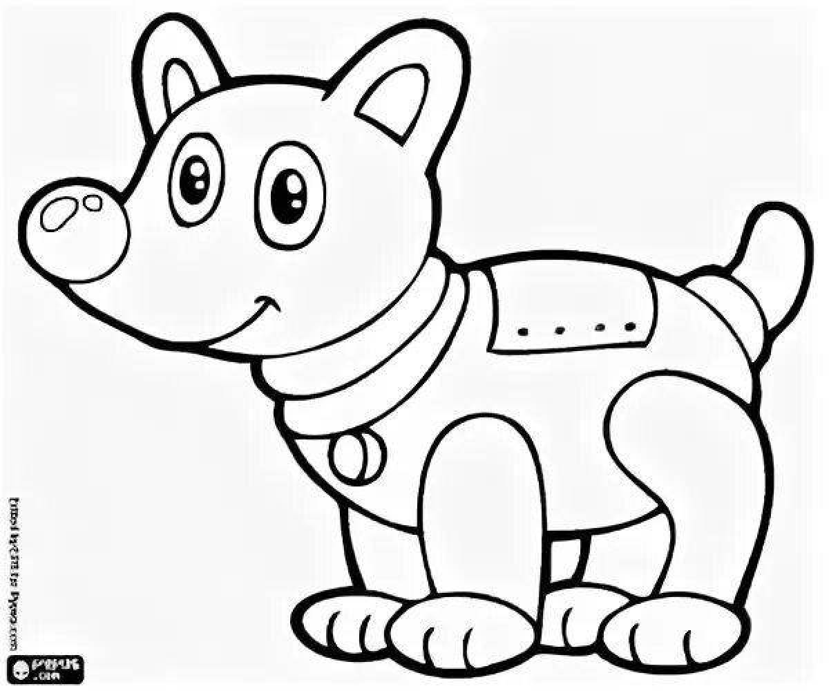 Раскраски Робот Пес +67 фото и картинок, распечатать бесплатно.