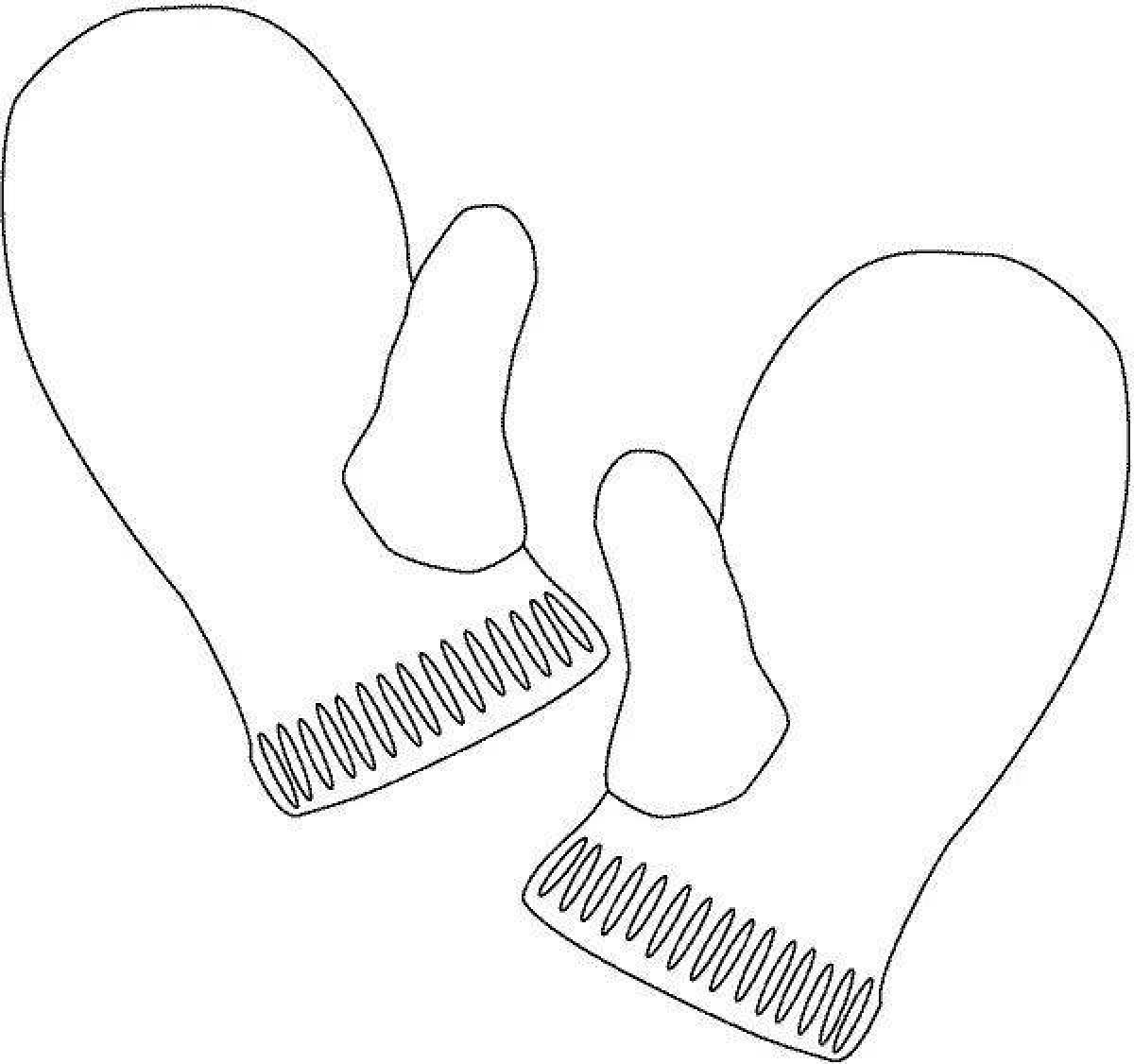 Варежка раскраска. Контур варежек. Варежки контурные изображения. Трафарет шапка и варежки. Раскраска варежки перчатки.