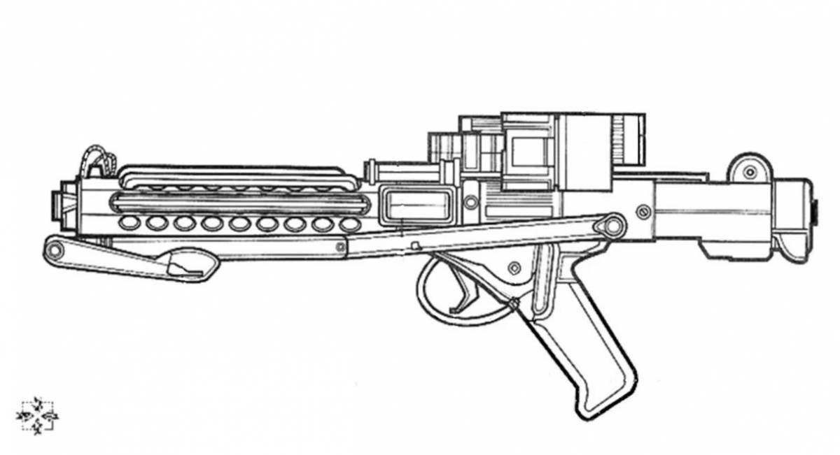 Пулемет рисунок для детей