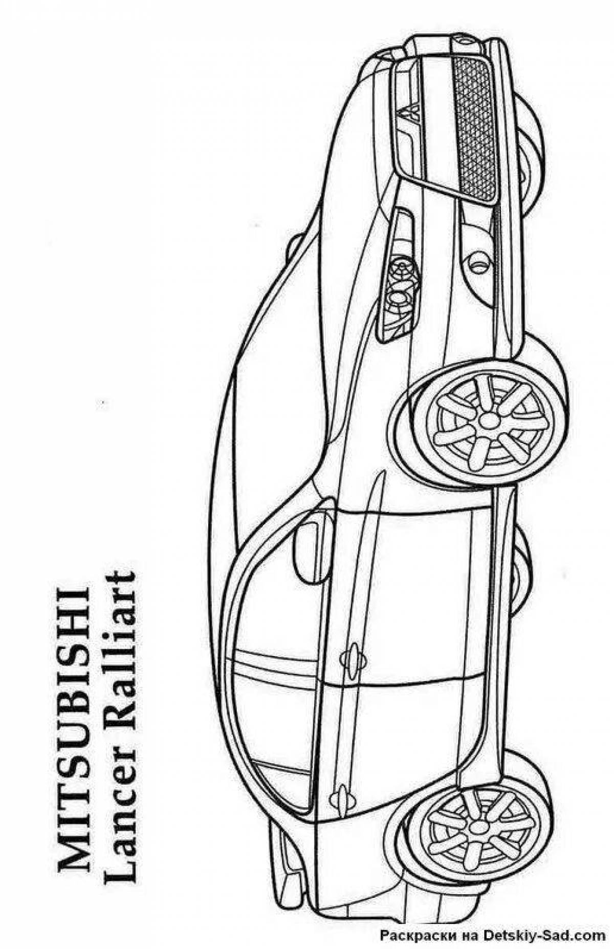 Лансер 10 рисунок