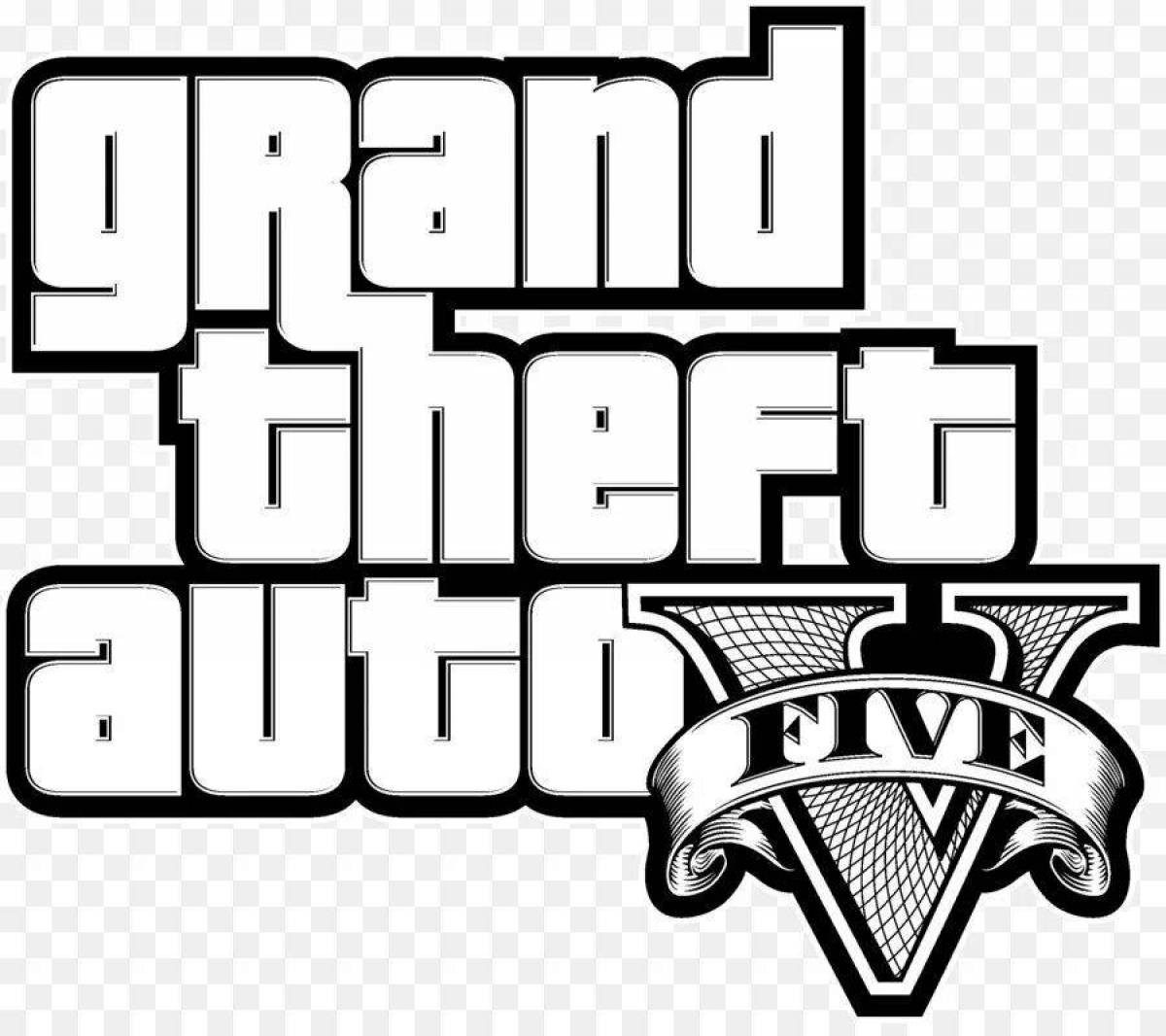 Grand Theft auto 5 logo