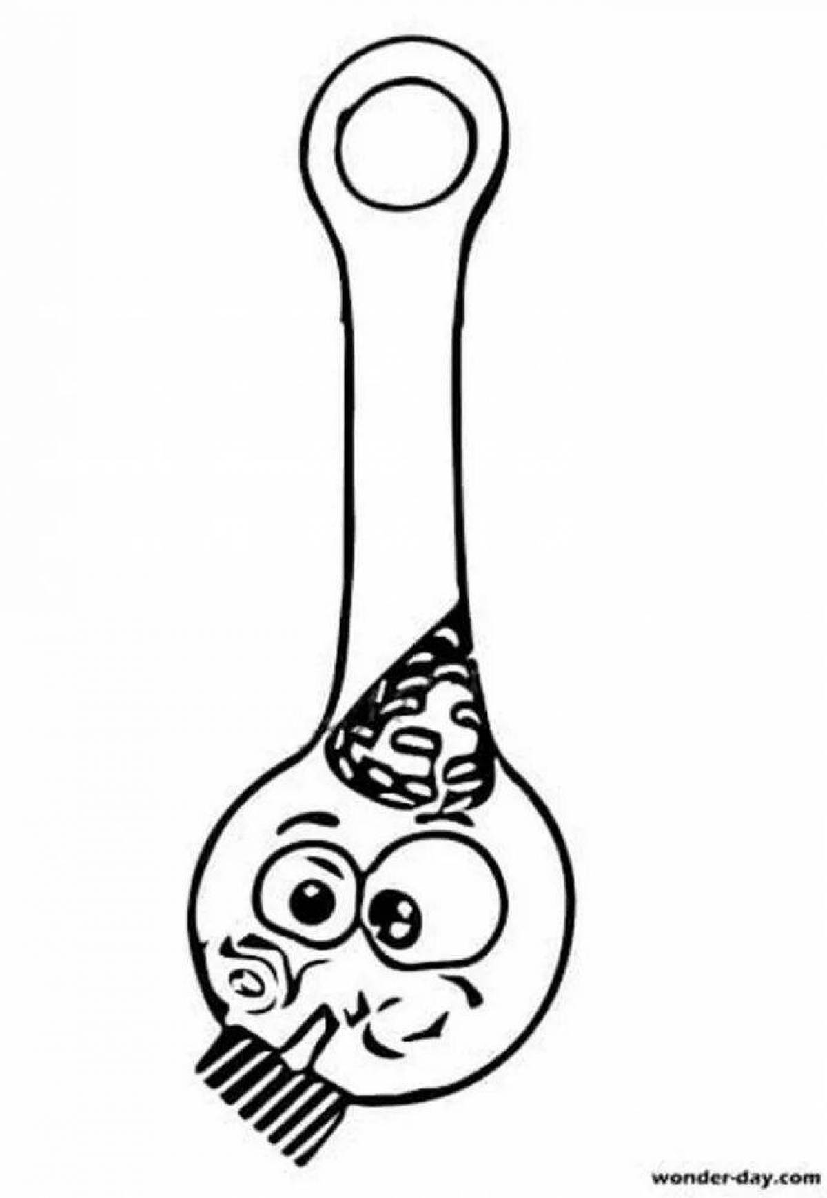 Coloring page amazing fasteners