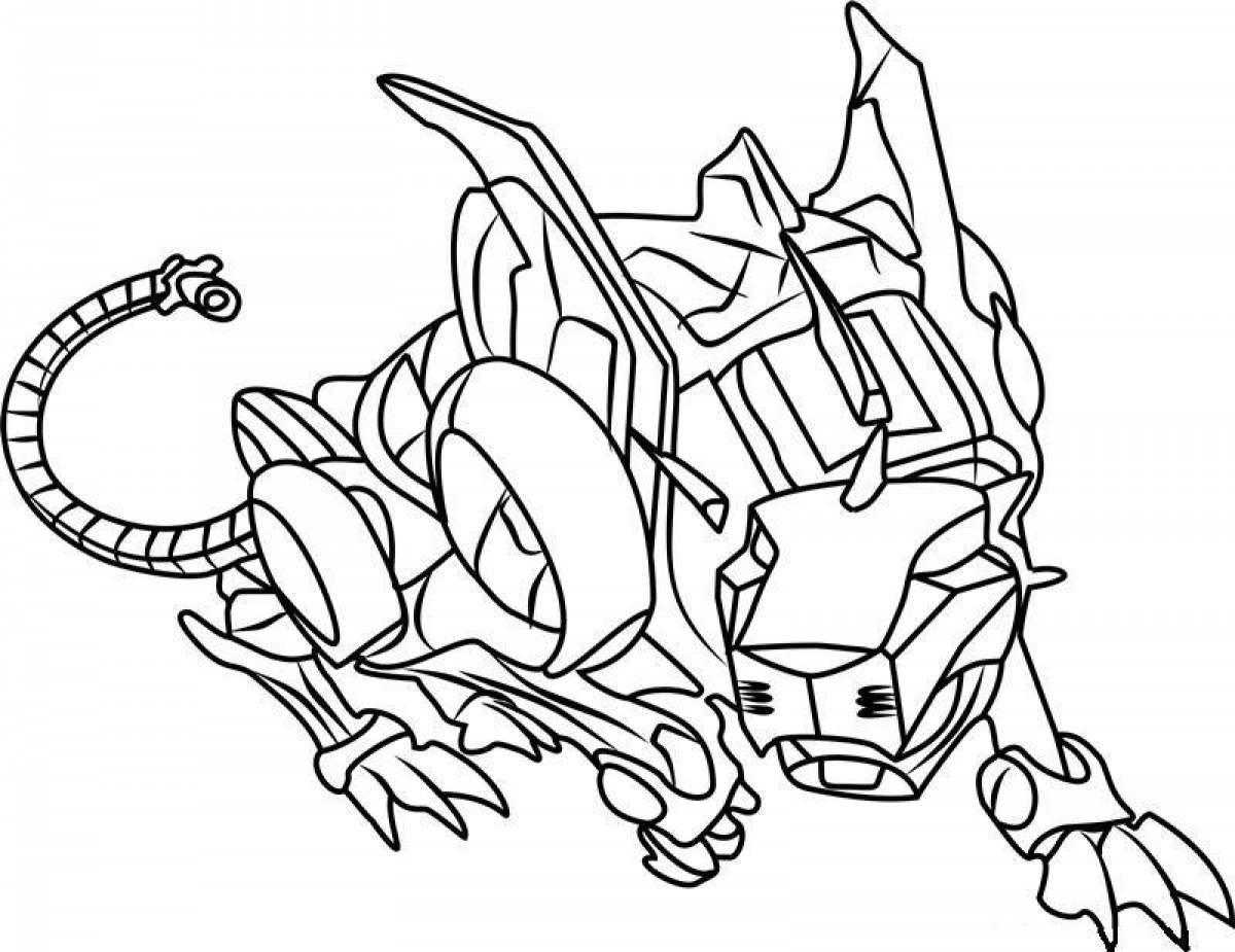 Shiny screamers coloring pages for kids