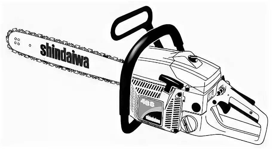 Chainsaw Inspirational Coloring Page