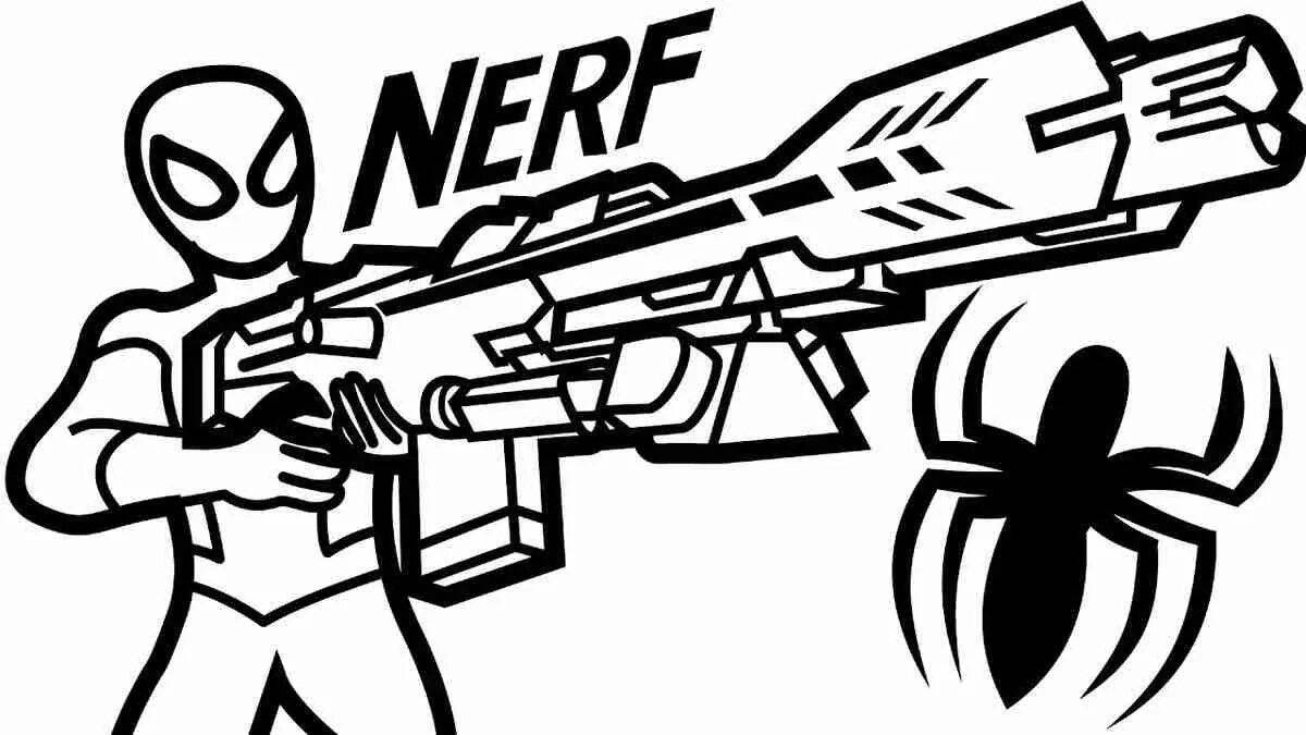 Nerf Mystic Coloring Page
