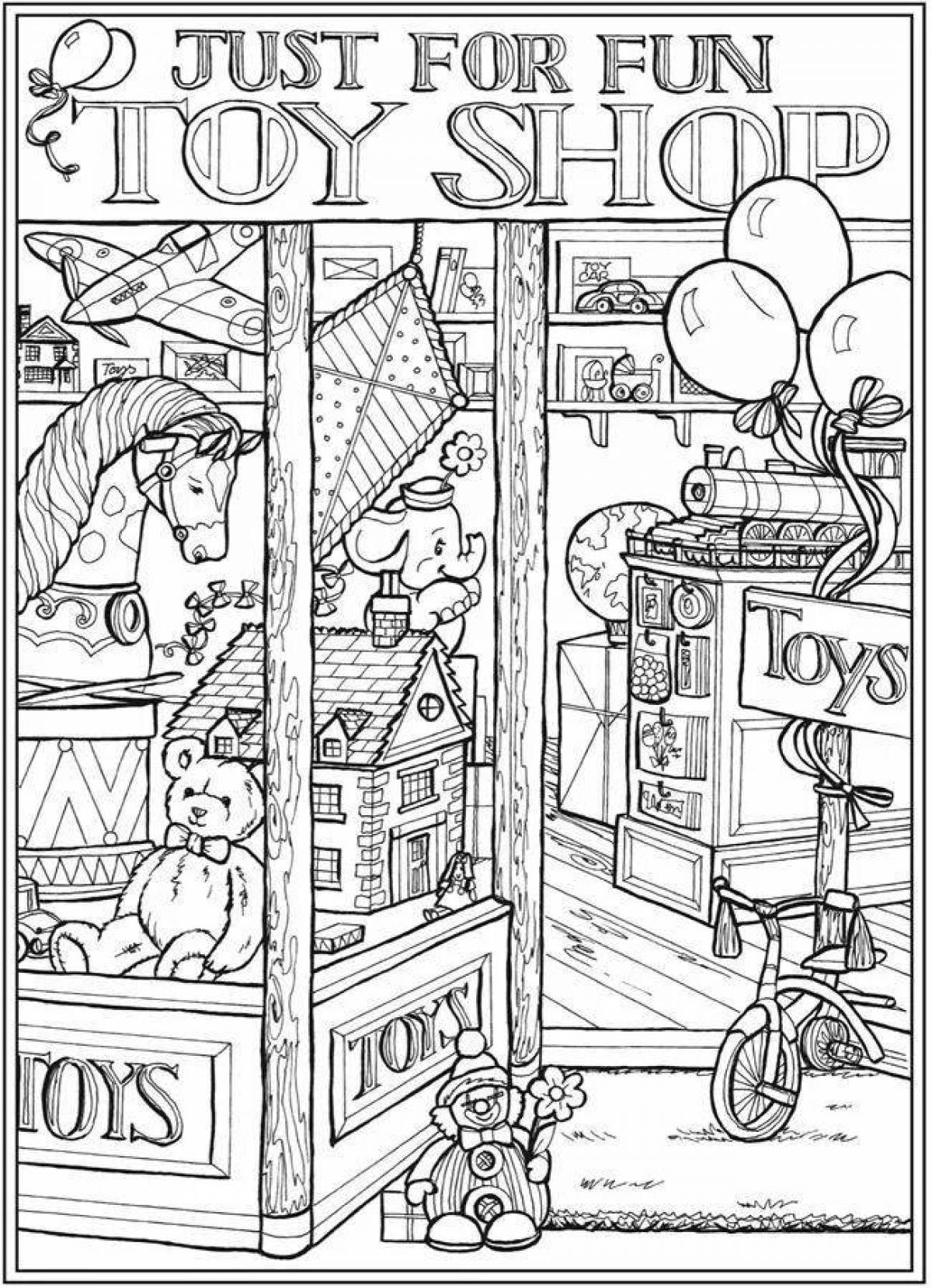 Coloring page creative haven - charm
