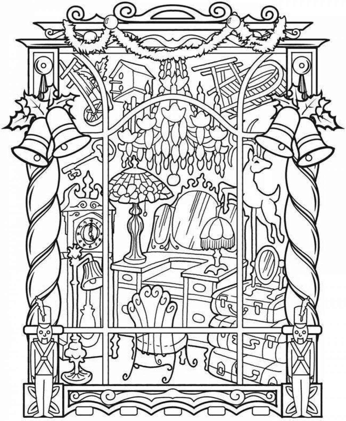 Creative haven coloring page - tempting
