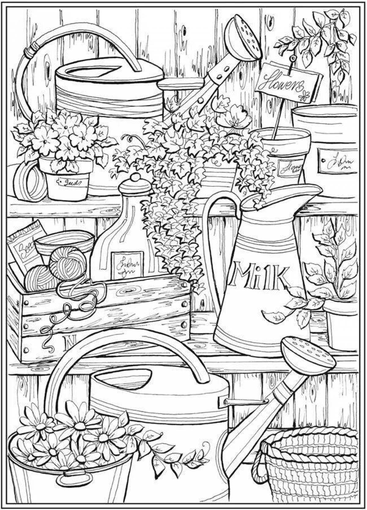 Creative haven coloring page - amazing