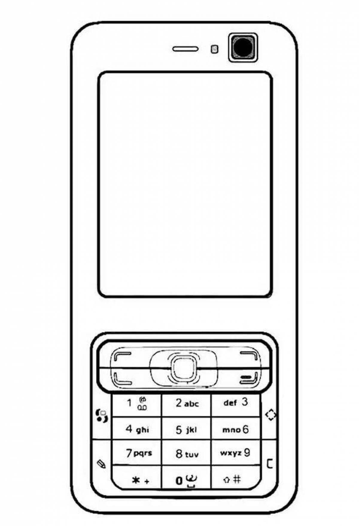 На телефоне можно печатать. Мобильный телефон раскраска. Раскраска мобильный телефон для детей. Смартфон раскраска для детей. Рисунки для раскрашивания телефон.