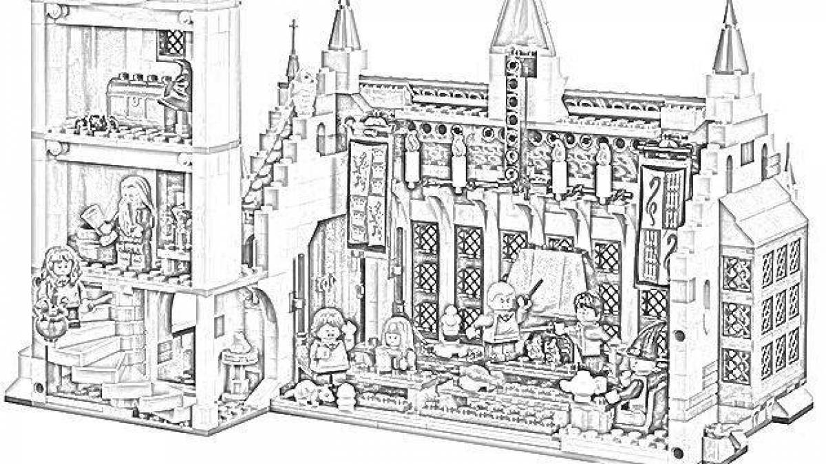 Как рисовать лего гарри поттера
