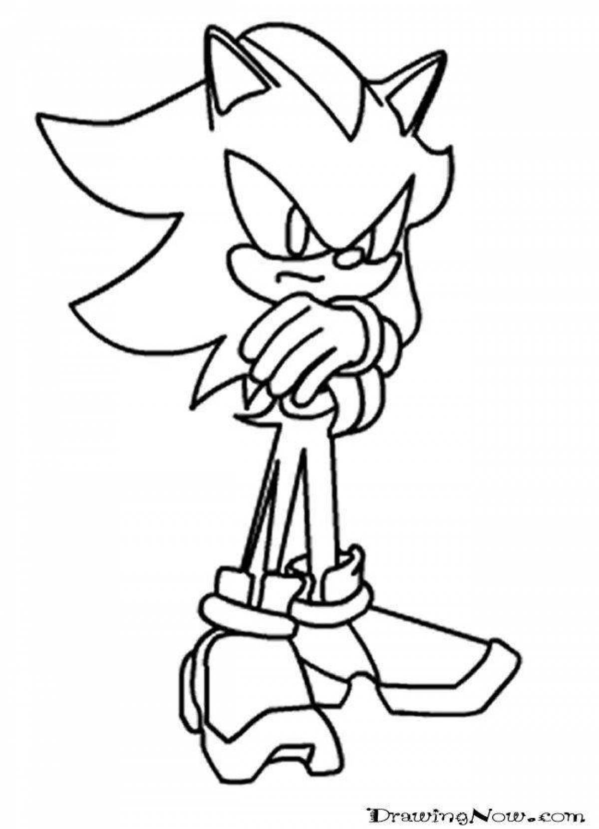 Рисовать shadow sonic