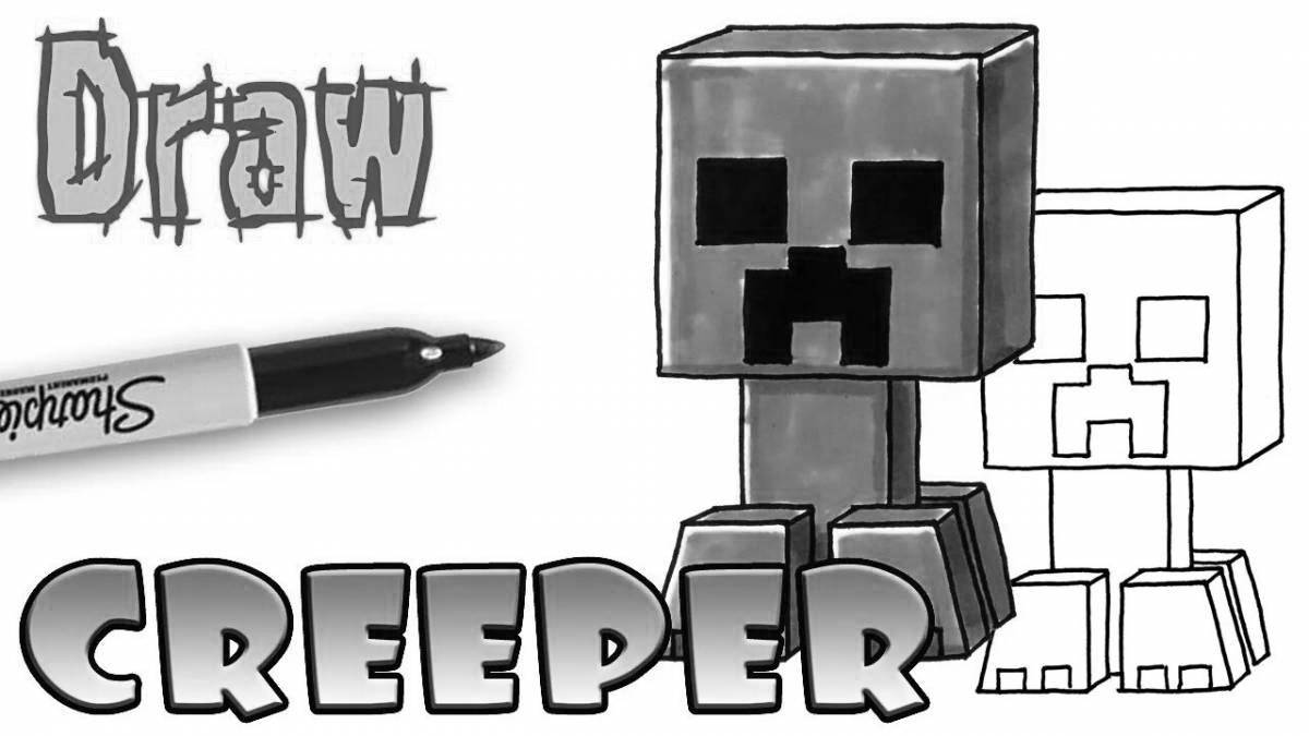 Minecraft creeper #4