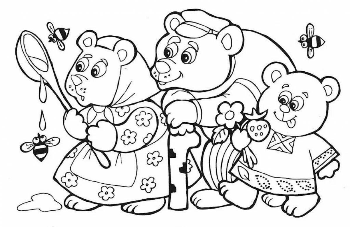 Fairy tale three bears #4