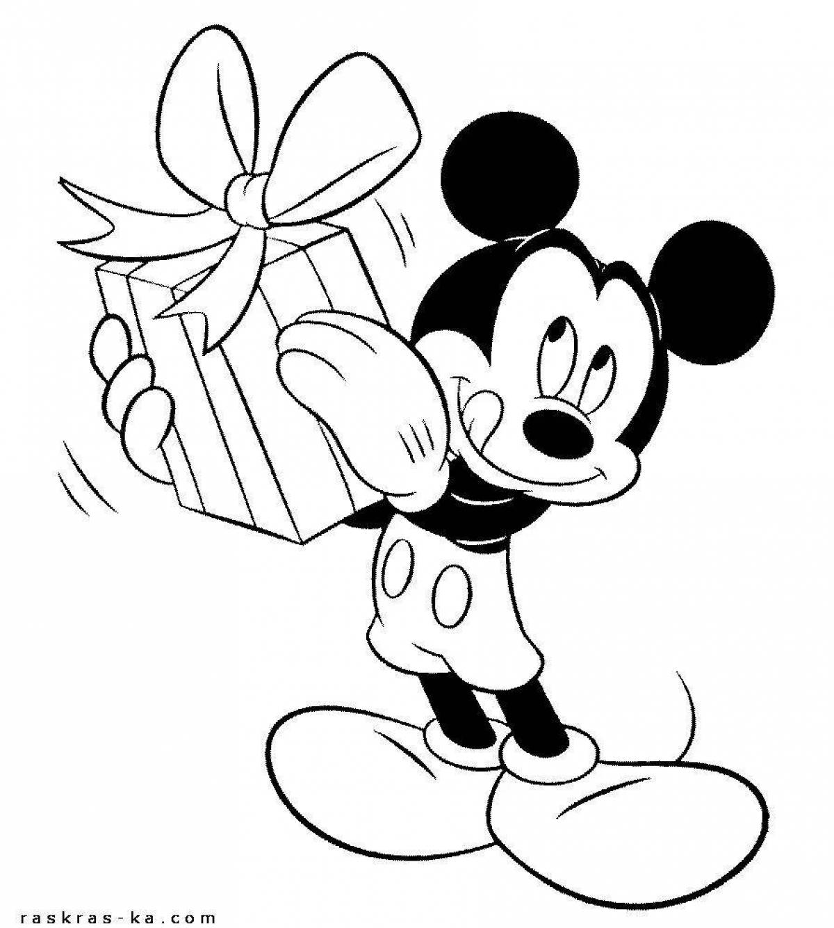 Mickey mouse coloring book for kids