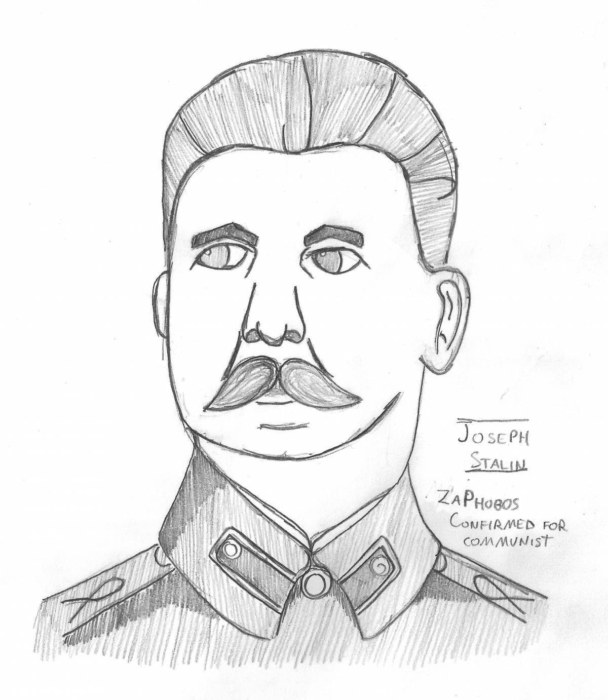 Stalin bright coloring