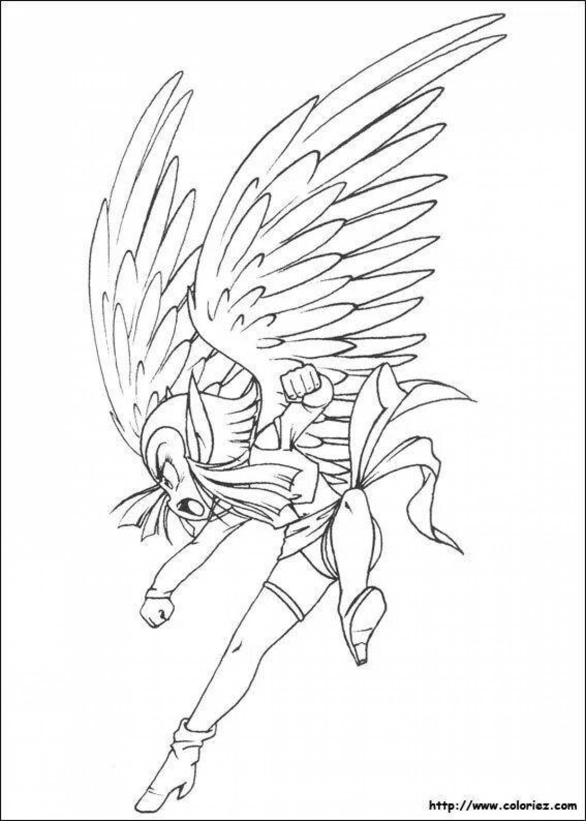 Glorious Spark of Legend coloring page